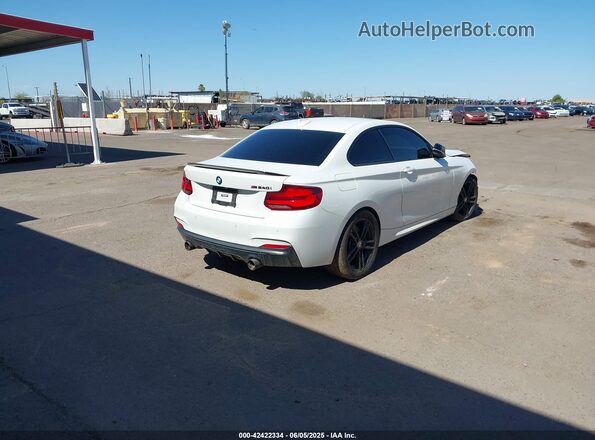 WBA2J5C02L7E01916 2020 BMW M2 White უკანა მარჯვენა