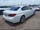 2021 Bmw 530i White vin: WBA53BH02MWW98494