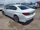 2021 Bmw 530i White vin: WBA53BH02MWW98494