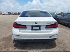 2021 Bmw 530i White vin: WBA53BH02MWW98494