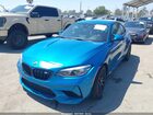 2020 Bmw M2 Competition Blue vin: WBS2U7C06L7F68679
