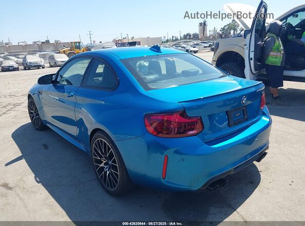 WBS2U7C06L7F68679 2020 BMW M2 Blue Tył lewy