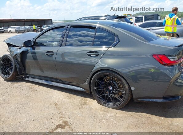 WBS43AY06PFP30384 2023 BMW M3 Gray 