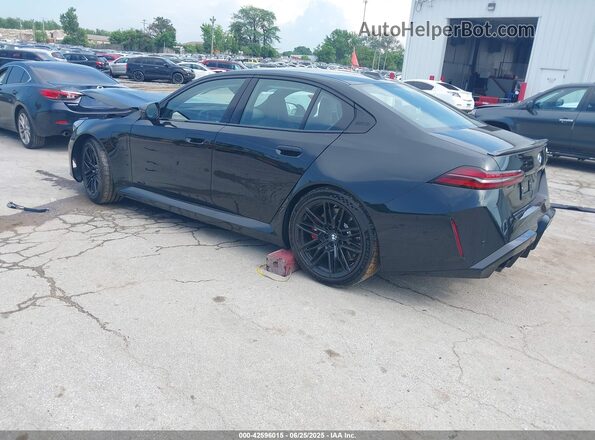 WBS83FK03SCU77171 2025 BMW M5 Черный Задняя левая четверть