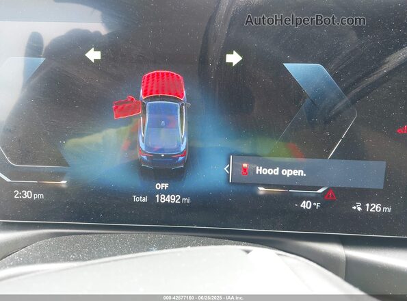 WBY73AW02PFP85131 2023 BMW I4 Dark Blue Հետևի նստատեղերի տեսք