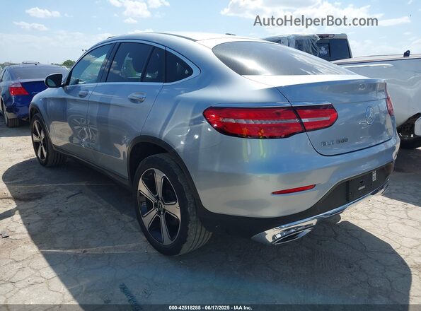 WDC0J4KB5JF448682 2018 MERCEDES-BENZ GLC 300 COUPE Light Blue Задняя левая четверть