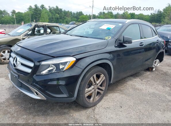 WDCTG4GB2HJ303014 2017 MERCEDES-BENZ GLA 250 Черный Передняя левая четверть
