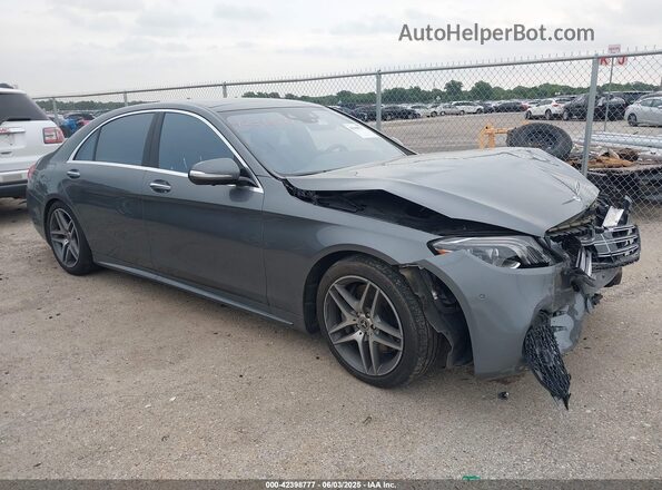 WDDUG6GB9KA437666 2019 MERCEDES-BENZ S-CLASS Gray Front right