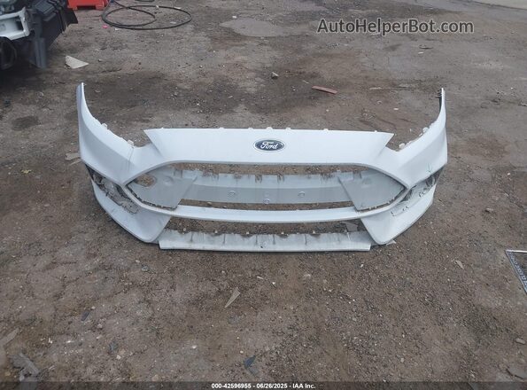 WF0DP3TH5G4116620 2016 FORD FOCUS RS White Instrument cluster view