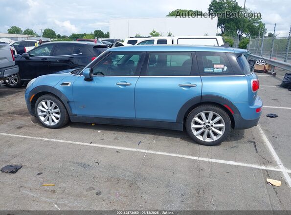WMWLU1C54H2F27554 2017 MINI CLUBMAN Light Blue Панорамный вид салона 360°