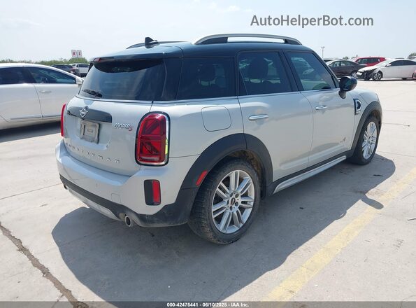 WMZ83BR02N3P00312 2022 MINI COUNTRYMAN Серебряный Задняя правая четверть