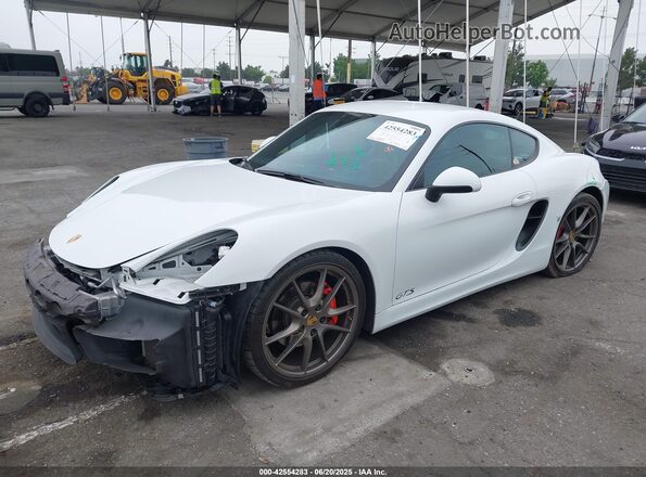 WP0AB2A89GK185713 2016 PORSCHE CAYMAN White Front left