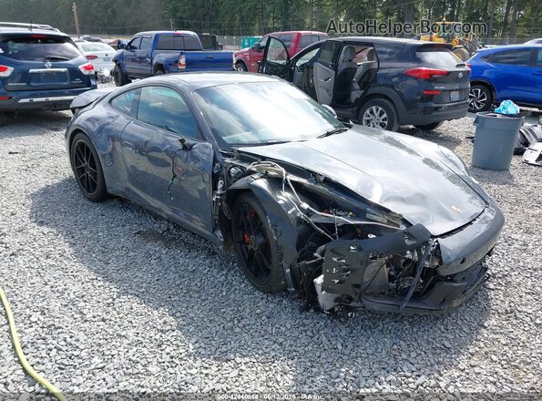 WP0AB2A93SS225589 2025 PORSCHE 911 Серый Передняя правая четверть