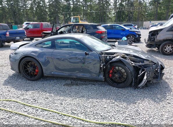 WP0AB2A93SS225589 2025 PORSCHE 911 Серый Вид задней части салона
