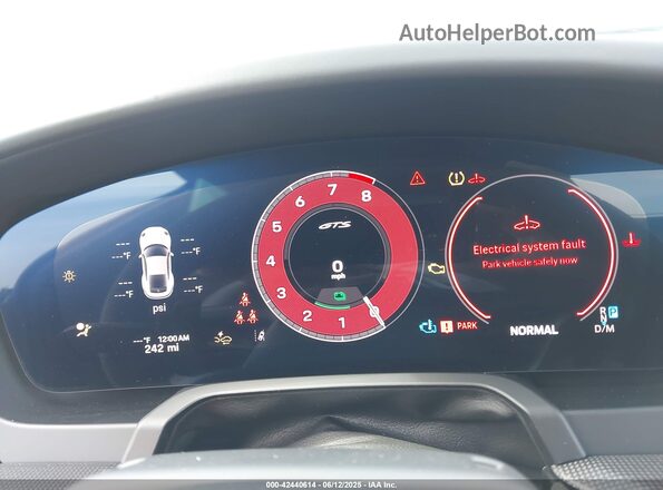 WP0AB2A93SS225589 2025 PORSCHE 911 Серый Вид задних сидений