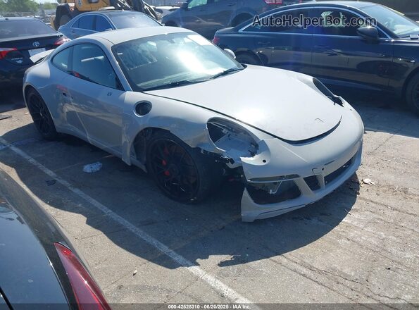 WP0AB2A98JS123719 2018 PORSCHE 911 Gray წინა მარჯვენა