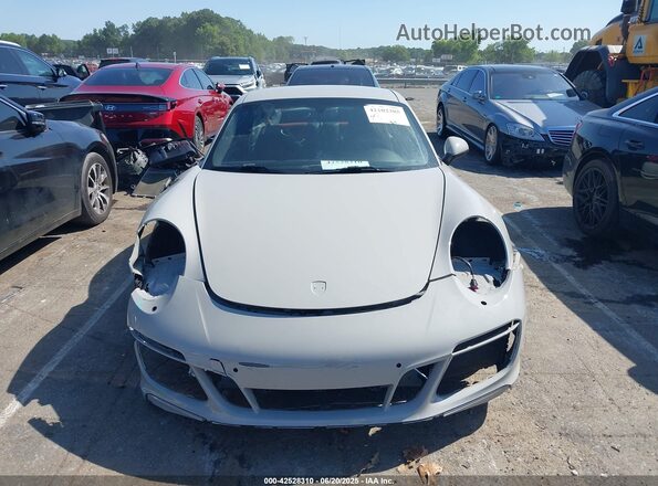 WP0AB2A98JS123719 2018 PORSCHE 911 Gray წინა ხედი