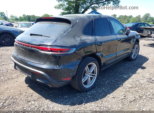 WP1AA2A5XSLB03837 2025 PORSCHE MACAN Черный Задняя правая четверть