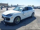 2020 Porsche Cayenne E-hybrid Turbo S White vin: WP1AH2AY3LDA44115