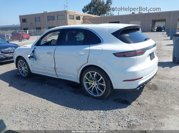 WP1AH2AY3LDA44115 2020 PORSCHE CAYENNE White Задня ліва чверть