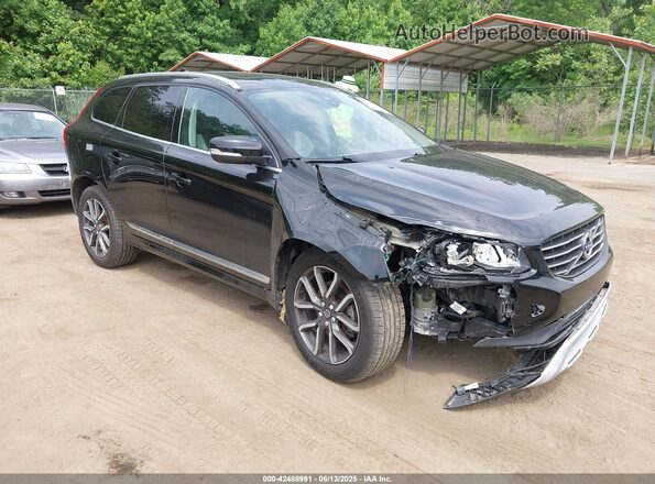YV449MRR9H2222338 2017 VOLVO XC60 Black Przód prawy