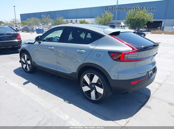 YV4ER3GL0R2103611 2024 VOLVO C40 RECHARGE PURE ELECTRIC Серый Задняя левая четверть