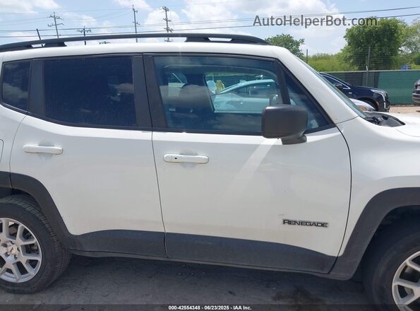ZACNJDB10NPN90005 2022 JEEP RENEGADE Белый Вид задней части салона