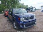 2021 Jeep Renegade Limited 4x4 Blue vin: ZACNJDD15MPM09850