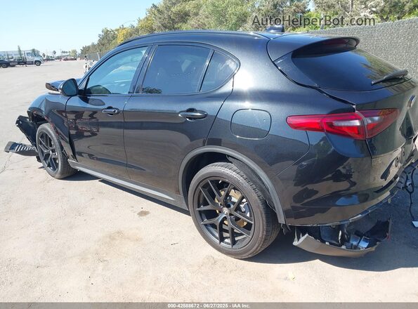 ZASPAJAN9M7D08400 2021 ALFA ROMEO STELVIO Black Rear left