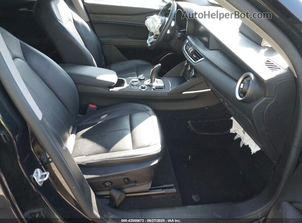 ZASPAJAN9M7D08400 2021 ALFA ROMEO STELVIO Black Front interior view