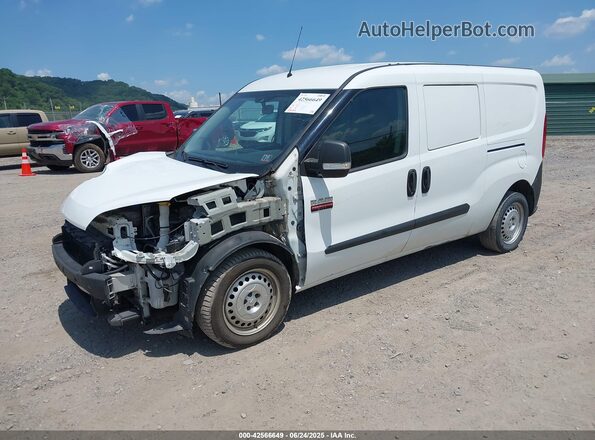 ZFBERFAB5J6K48244 2018 RAM PROMASTER CITY White Vista tres cuartos delantera izquierda