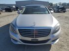 2016 Mercedes-benz S 550 4matic Серебряный vin: WDDUG8FB3GA210087