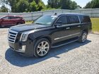2017 Cadillac Escalade Esv Luxury Черный vin: 1GYS3HKJ5HR124979