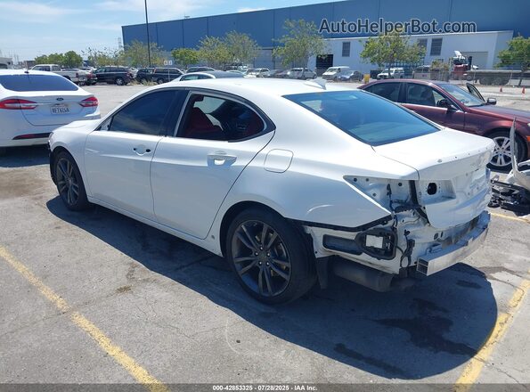 19UUB1F61LA008394 2020 ACURA TLX White Tył lewy