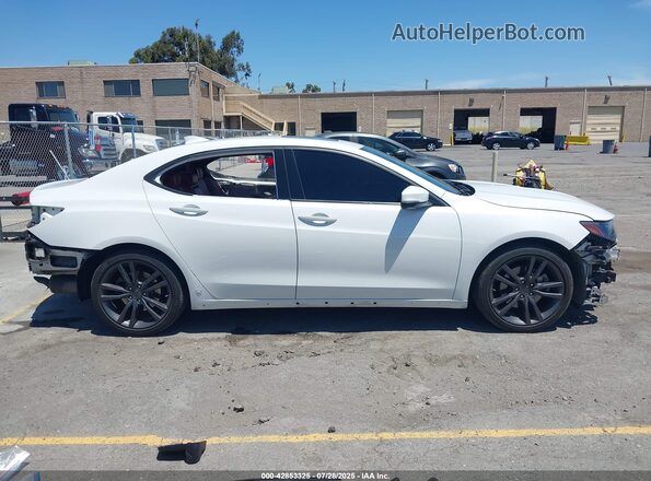 19UUB1F61LA008394 2020 ACURA TLX White Widok wnętrza 360 stopni