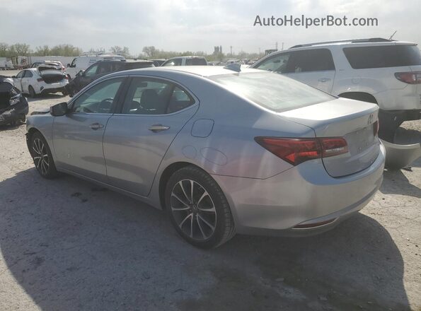 19UUB3F55HA000633 2017 ACURA TLX Серебряный Задняя левая четверть