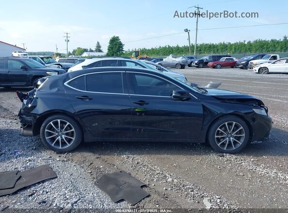 19UUB3F5XHA002801 2017 ACURA TLX Black Rear interior view