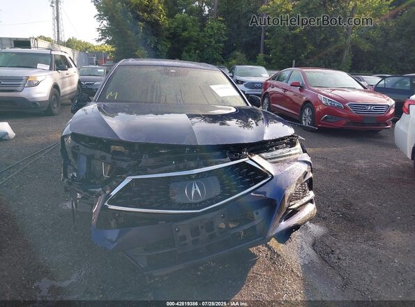 19UUB5F60MA010663 2021 ACURA TLX Blue Вид панелі приладів