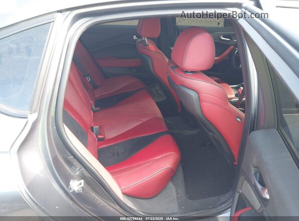 19UUB7F02PA001099 2023 ACURA TLX Gray Widok naklejki z numerem VIN