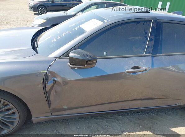 19UUB7F02PA001099 2023 ACURA TLX Gray Widok z przodu