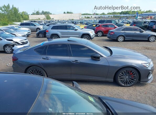 19UUB7F02PA001099 2023 ACURA TLX Gray Widok zestawu wskaźników