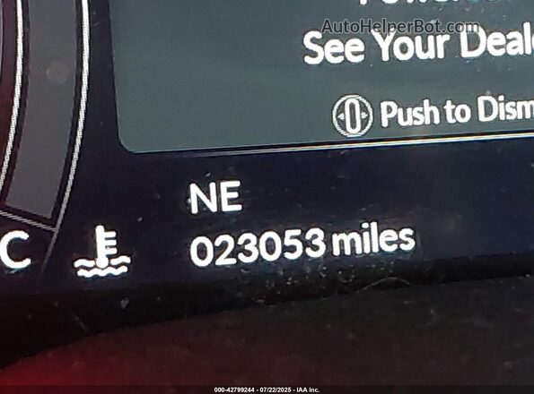 19UUB7F02PA001099 2023 ACURA TLX Gray Widok wnętrza 360 stopni