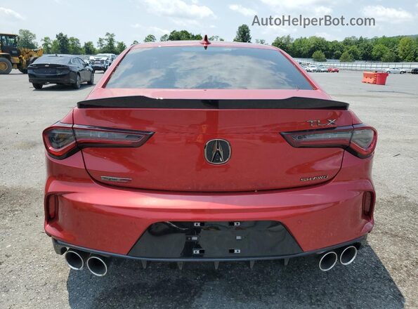 19UUB7F92NA000451 2022 ACURA TLX Красный Вид сзади