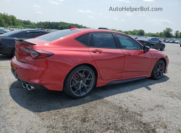 19UUB7F92NA000451 2022 ACURA TLX Красный Задняя правая четверть