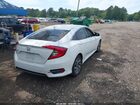 2018 Honda Civic Ex Белый vin: 19XFC2F78JE024931