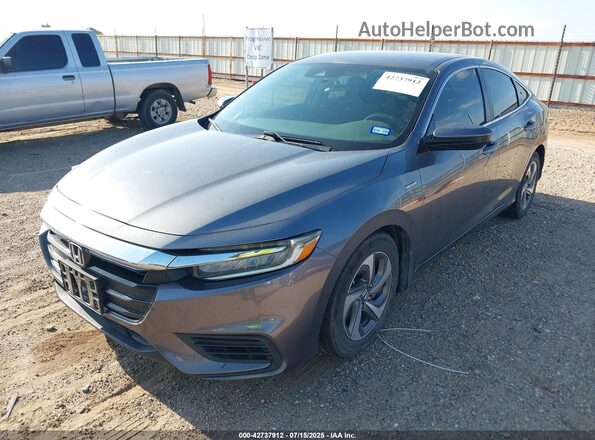 19XZE4F54LE004311 2020 HONDA INSIGHT Gray Przód lewy