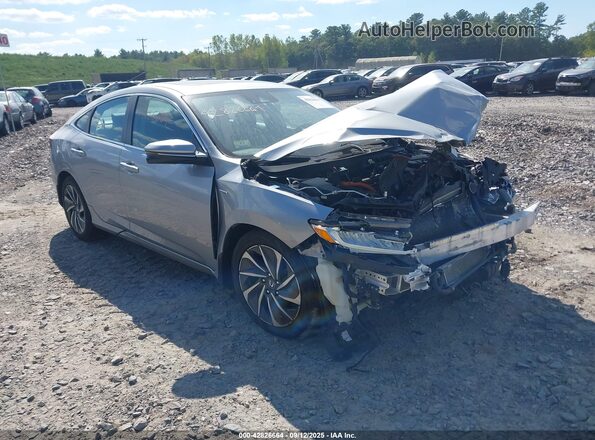 19XZE4F90LE005653 2020 HONDA INSIGHT Silver Delantero derecho