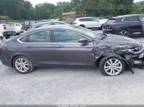 1C3CCCFB6HN505591 2017 CHRYSLER 200 Серый Панорамный вид салона 360°