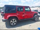 2016 Jeep Wrangler Unlimited Sahara Красный vin: 1C4BJWEG9GL117292