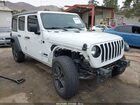 2021 Jeep Wrangler Unlimited Sport Altitude 4x4 White vin: 1C4HJXDN3MW546325